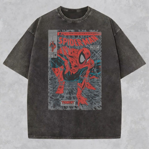 Vintage Spider-Man Shirt, Marvel Spider Man Comic Cover T-Shirt, Marvel Superhero Tee, MCU Fan Gift