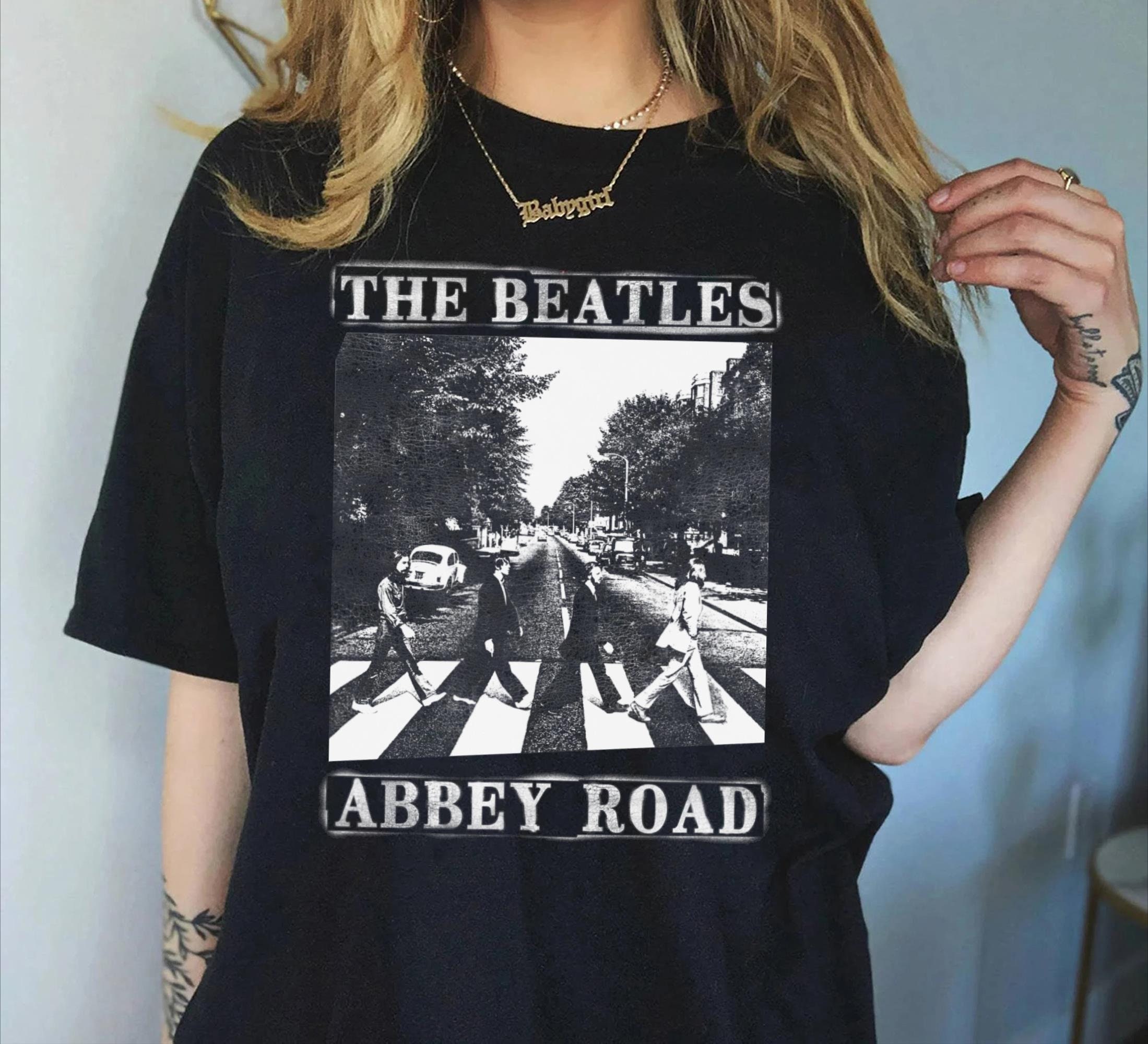 Abe, John, Tom, and George Presidents Walking Abbey Road Essential T-Shirt  for Sale by awonacott