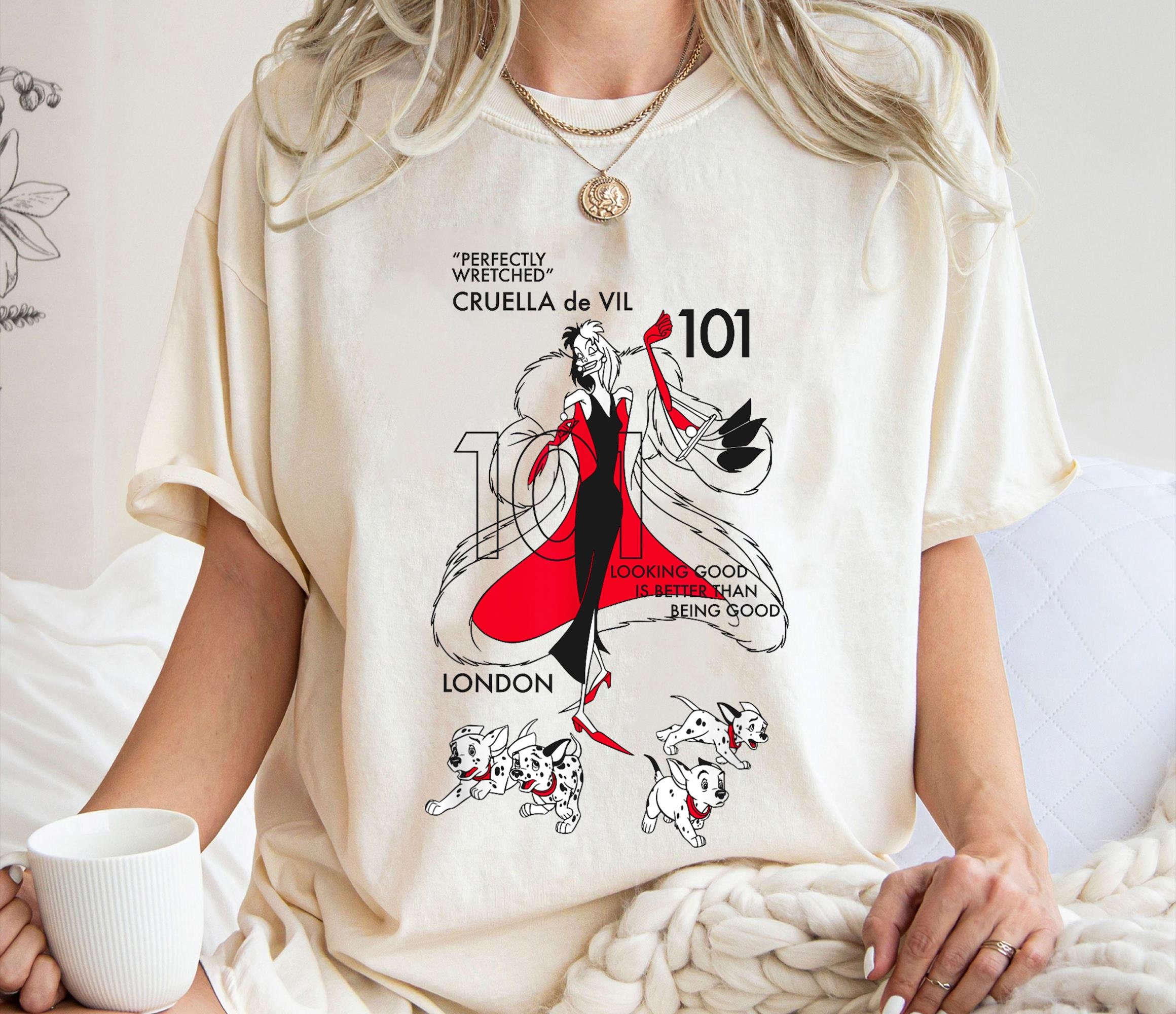 Cruella De Vil, 101 Dalmatians T-Shirt