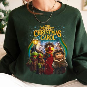 Muppet Christmas Carol Shirt, A Very Merry Party X-mas T-Shirt, Christmas Carol Kermit Gonzo Shirt Disney Family Vacation, Disneyland Trip