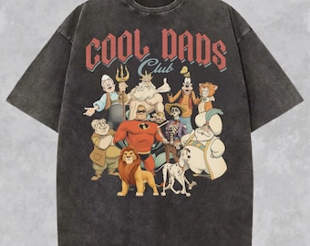 Cool Dads Club Shirt, Goofy Mufasa King Triton Apparel, Funny Husband Shirt, Gift for Him, Daddy Shirt, Dad to be, Father's Day Gift