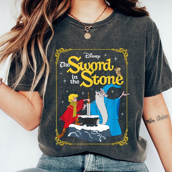 Sword In The Stone Shirt, The Sword And Stone T-shirt, Magic Kingdom Tee, Disney Family Vacation, Disneyland Trip