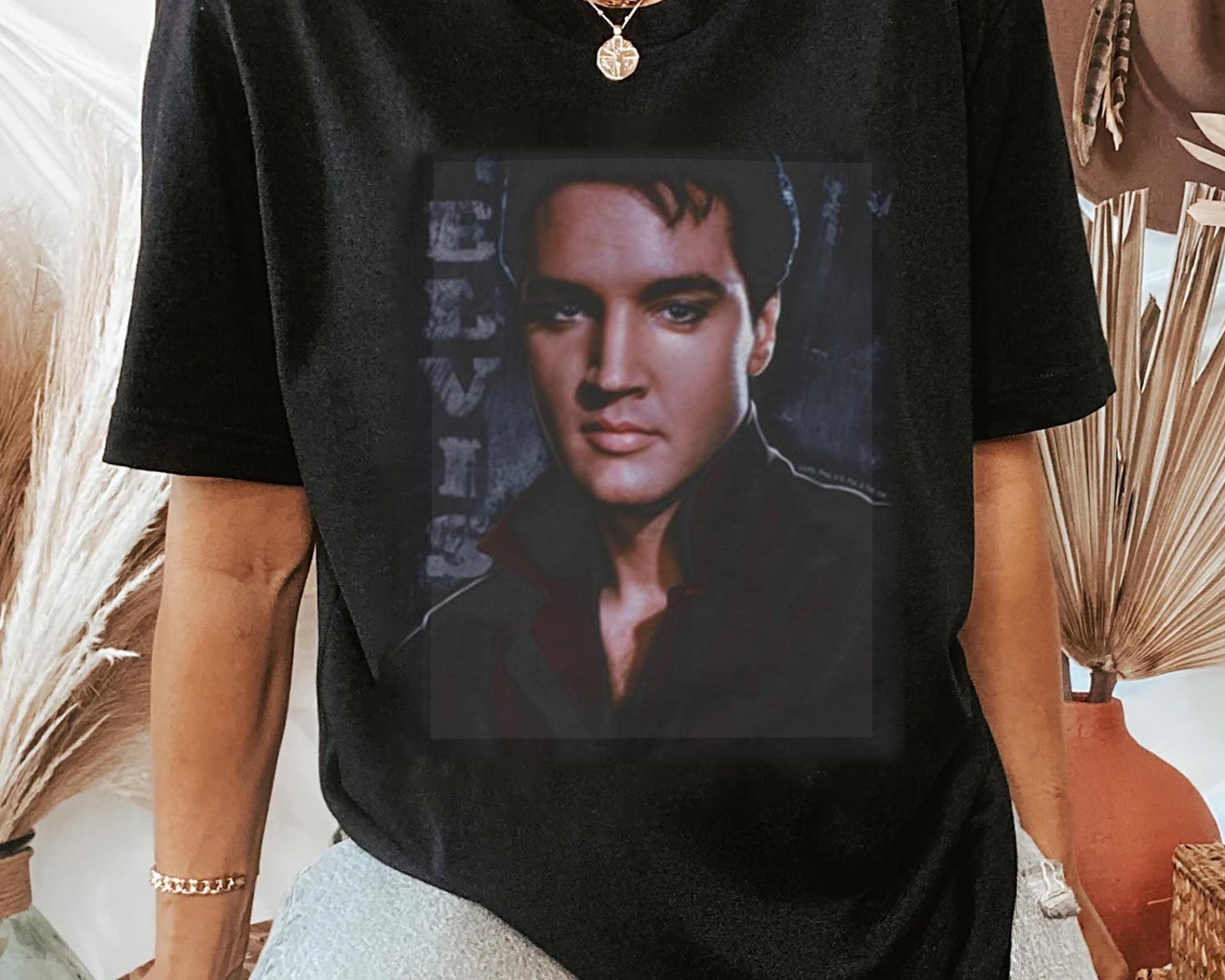 Elvis Presley Tough Shirt King Of Rock and Roll T-Shirts