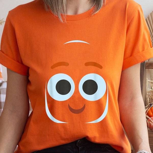 Nemo Orange Costume Shirt, Finding Nemo T-Shirt, Halloween Costume Tee, Animal Kingdom, Disney Family Vacation, Disneyland Trip