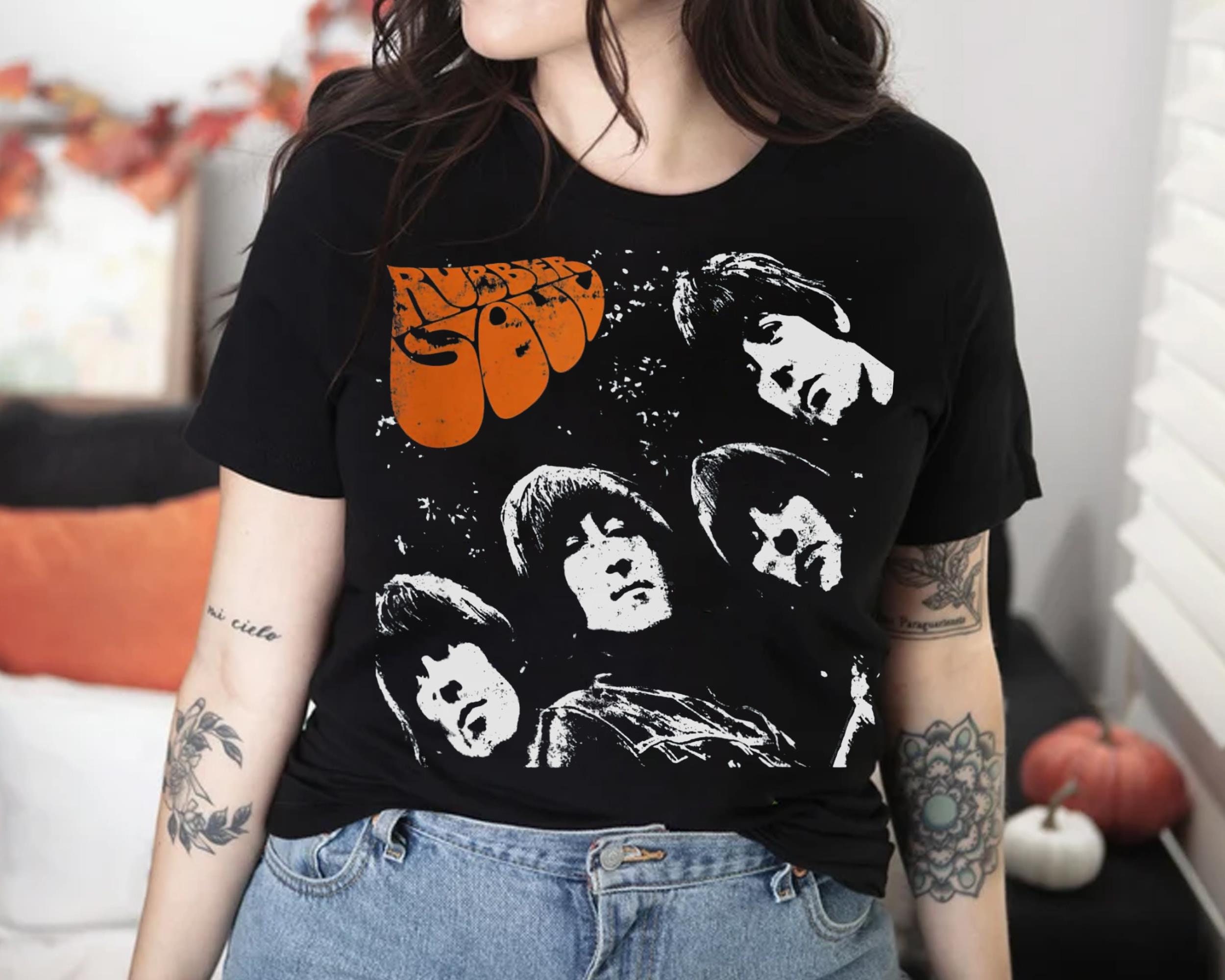Søgemaskine markedsføring Fahrenheit halvleder The Beatles Shirt Rubber Soul Shirt Fan Lovers T-shirts - Etsy