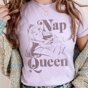 Aurora Shirt, Nap Queen T-shirt, Sleeping Beauty Shirt, Princess Aurora Shirt, Disney Princess, Disneyland Vacation, Disneyworld Trip 2023 画像 5