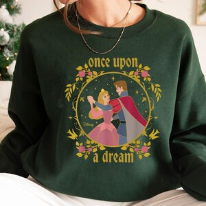 Once Upon A Dream Shirt, Princess Aurora T-shirt, Sleeping Beauty Tee, Disney Family Vacation, Disneyland Trip image 5