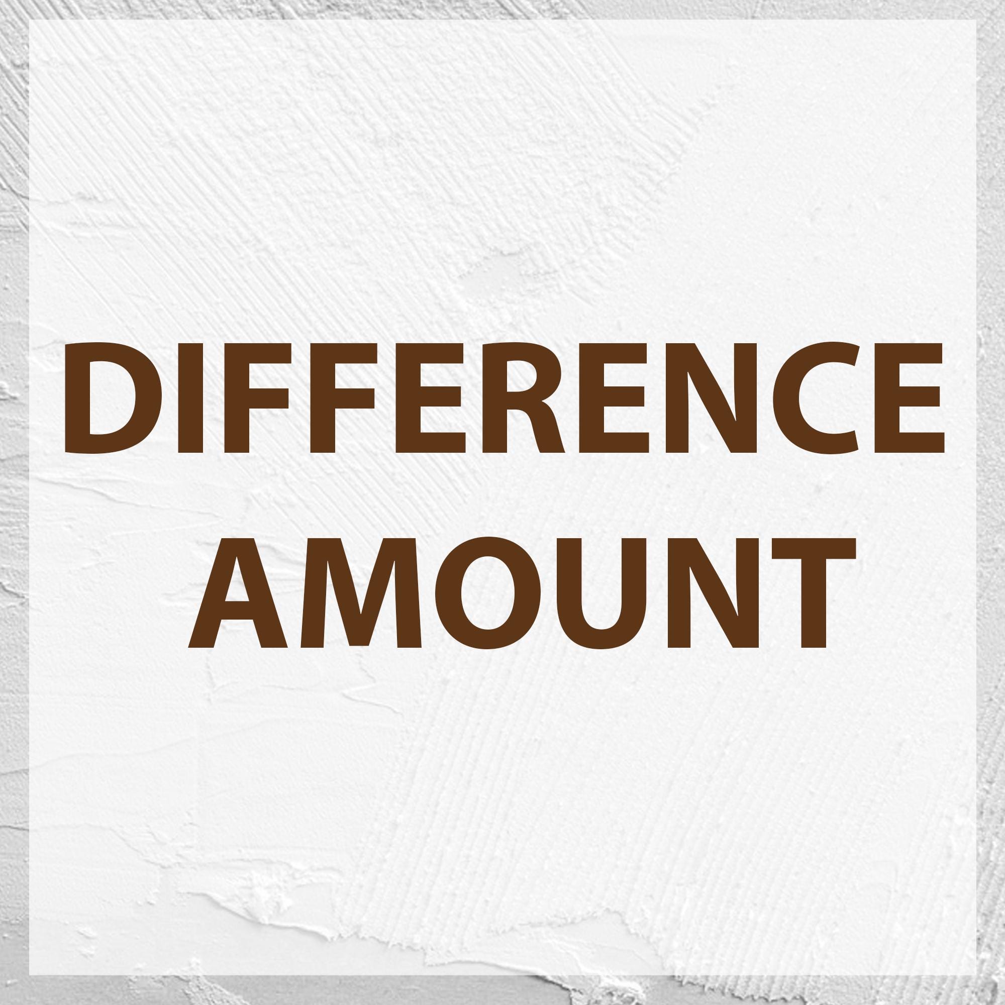 Difference Amount - Etsy