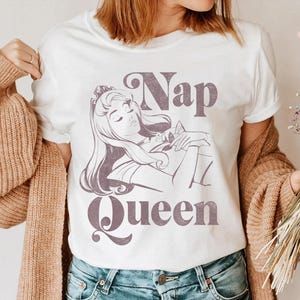 Aurora Shirt, Nap Queen T-shirt, Sleeping Beauty Shirt, Princess Aurora Shirt, Disney Princess, Disneyland Vacation, Disneyworld Trip 2023 画像 3