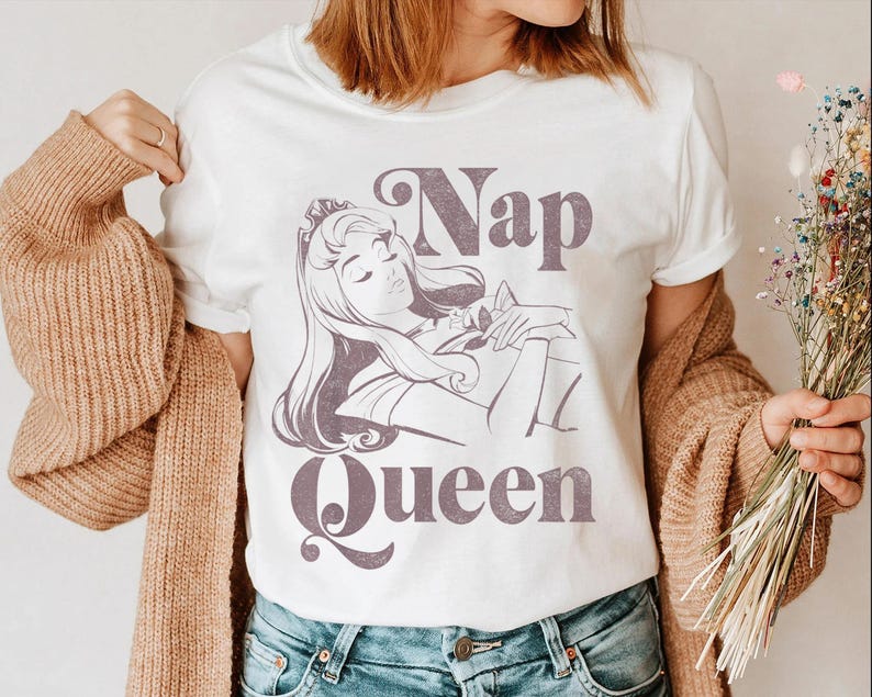 Aurora Shirt, Nap Queen T-shirt, Sleeping Beauty Shirt, Princess Aurora Shirt, Disney Princess, Disneyland Vacation, Disneyworld Trip 2023 画像 3