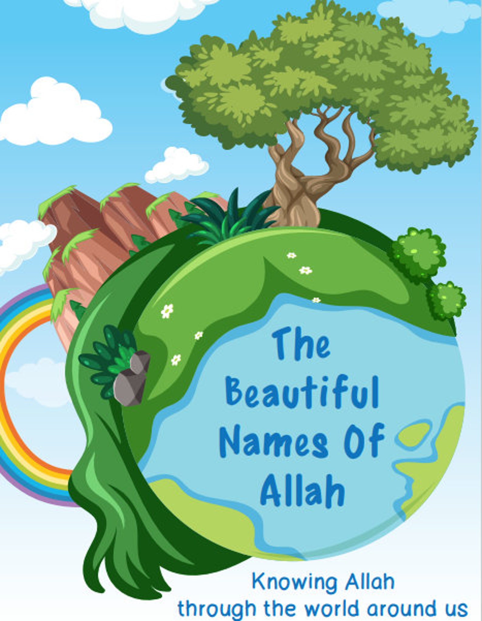 The Beautiful Names Of Allah Etsy