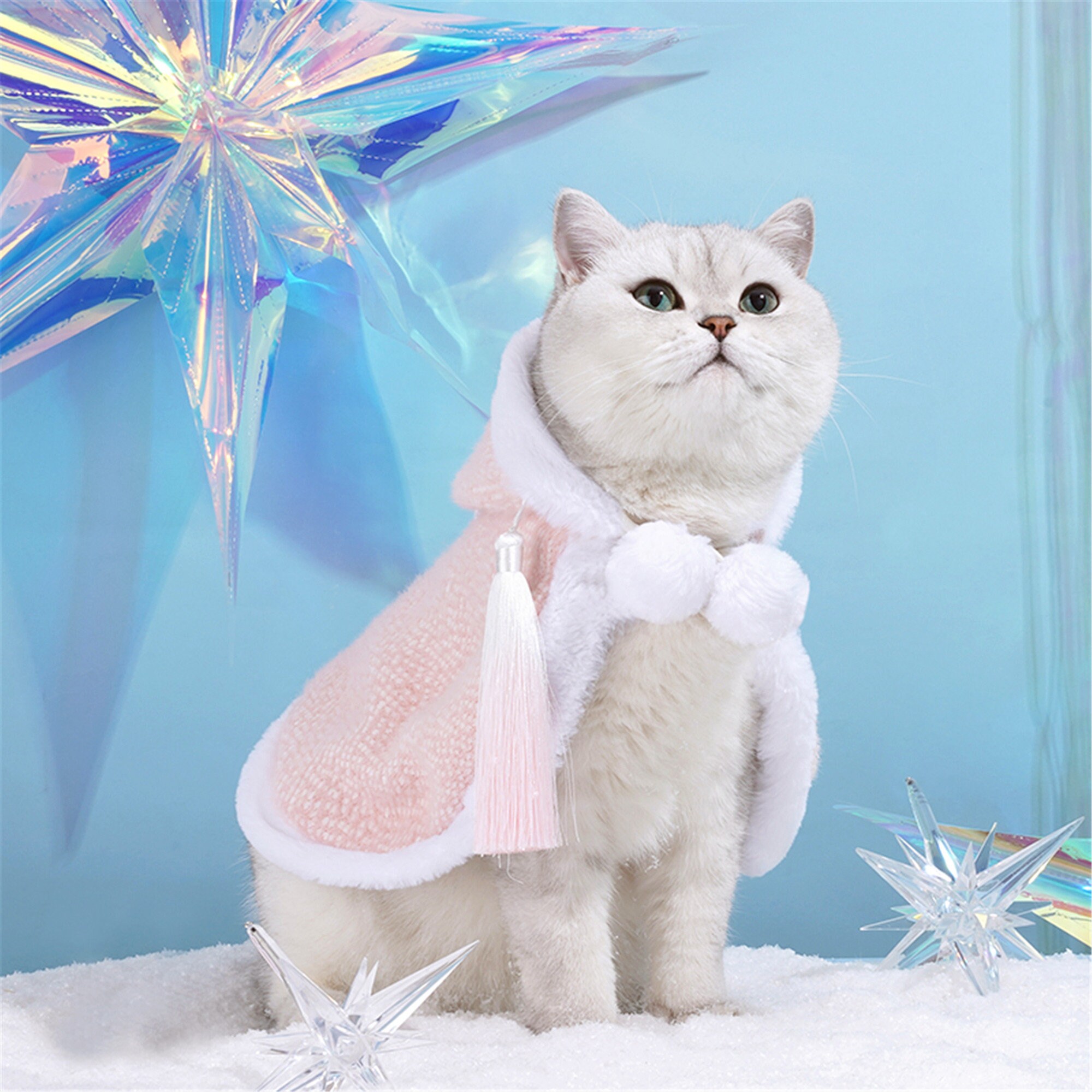 Princess Cat Cloak Cashmere Kitty Cape Puppy Cape Winter Etsy