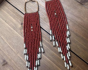 NINA  fringe earrings
