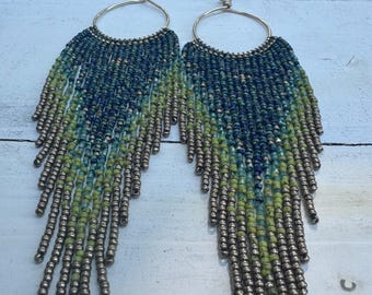PICASSO boho fringe earrings