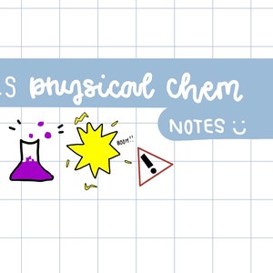 AQA A.S level Physical Chemistry notes