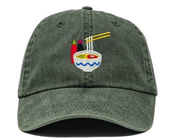 Pho Embroidered Dad Hat | Vietnamese Food | Noodles Hat | Food Hat | Birthday Gift | Gift For Him | Gift For Her | The Brothers Sun