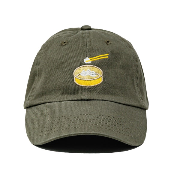 Dim Sum Embroidered Dad Hat Xiao Long Bao Hat Food Hat Gift for