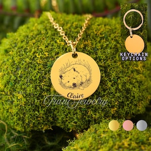 Wombat Necklace • Wombat Pendant • Personalized Necklace • Gifts For Kids • Birthday Gifts • Gifts For Her • Gifts For Him