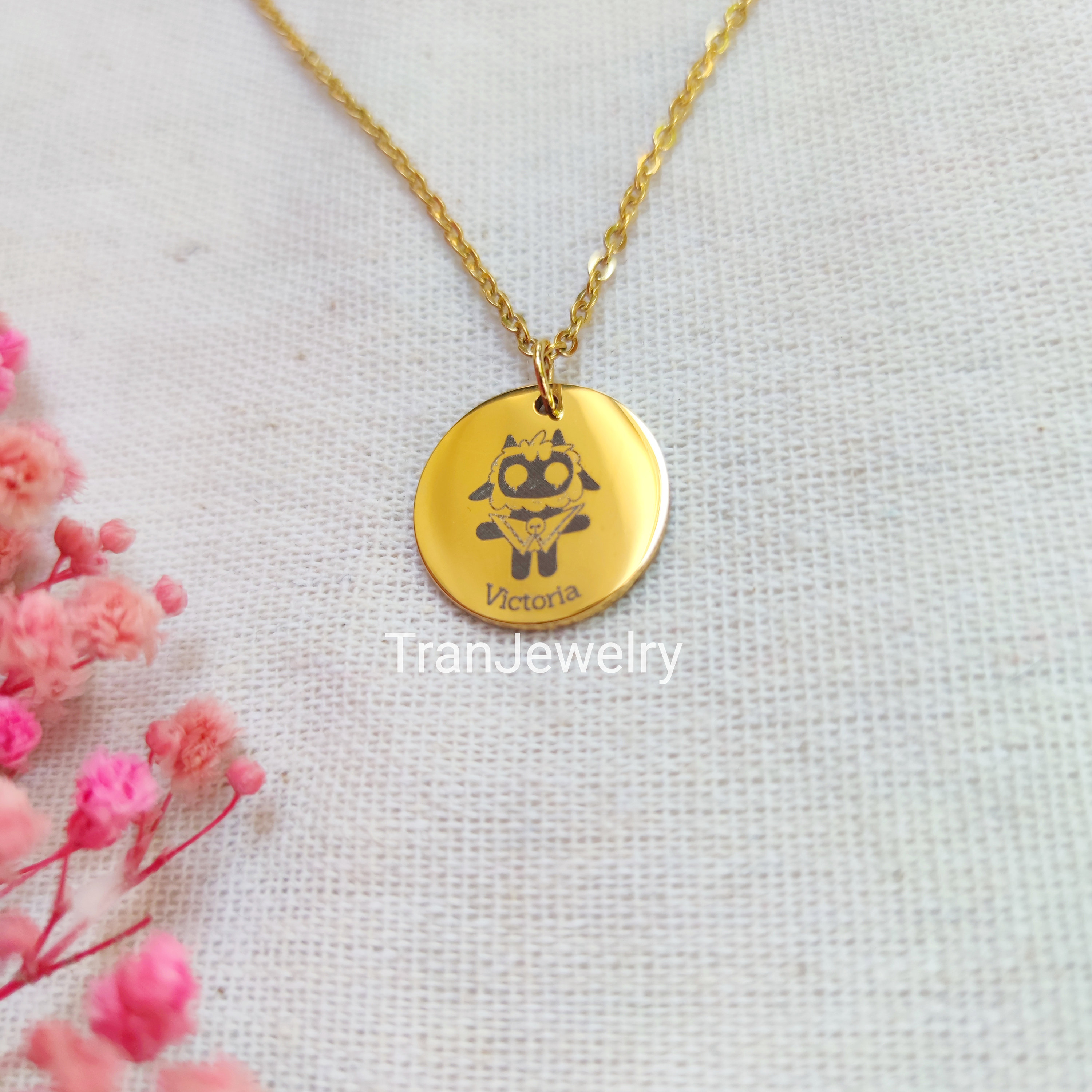 Cult of the Lamb Necklace Game Necklace Gaming Necklace Etsy