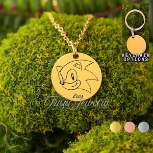 Cartoon Name Halskette • Personalisierte Halskette • Spiel Halskette • Geschenke für Mädchen • Geburtstagsgeschenke • Geschenke für Sie