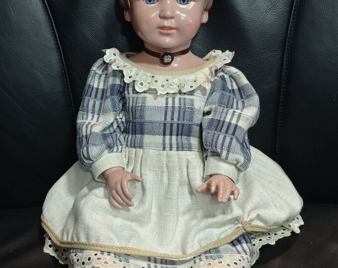 Poupée Vintage Schildkrot T 36 Celluloïd – Années 1940 – Baigneur France