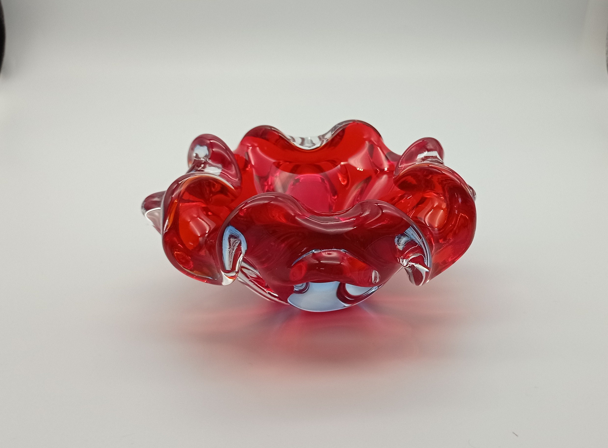 60s Italy vintage】Murano ムラーノガラスボウル