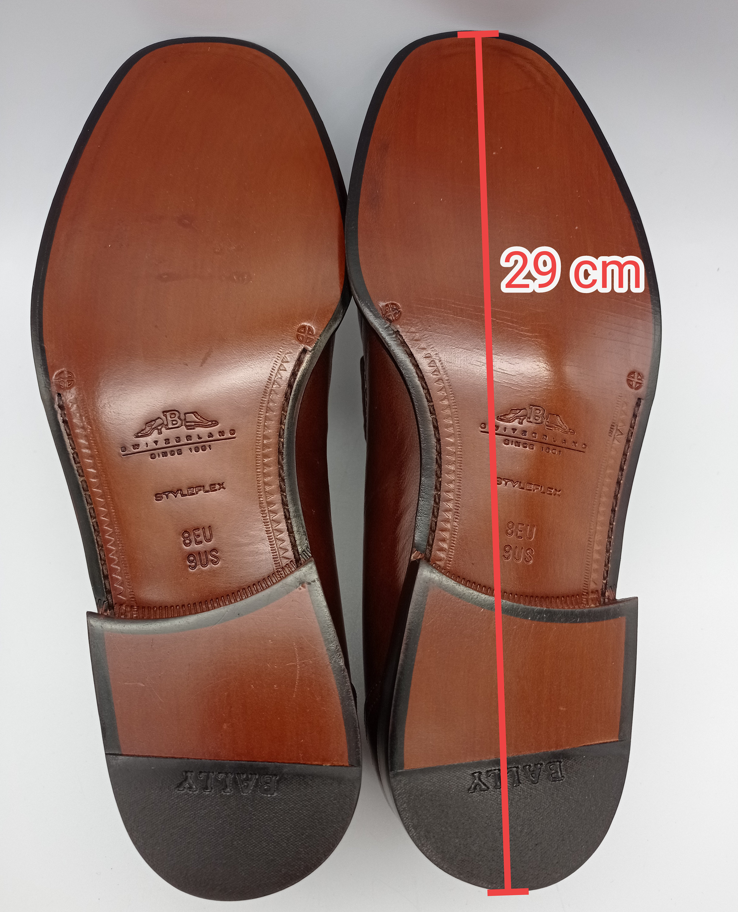 Vintage Bally Men's Loafers, Brown Leather Shoes, Classic Vintage Bally Men's Loafers, Brown Leather Shoes, Classic