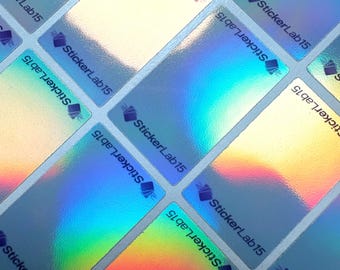 50 pegatinas holográficas de un solo toque: sellos magnéticos premium para soportes de tarjetas deportivas.
