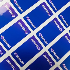 Magnetic One Touch Stickers for Sports Card Protection | Set of 50 Stickers | Secure & Protect Your Valuable Trading Cards