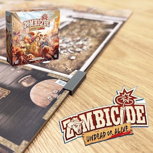 12 clipes de conector 3D para caixa central Zombicide Undead ou Alive