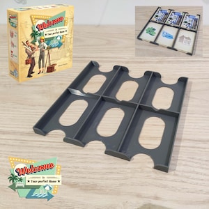 Welcome - Rangement organiseur insert 3D jeu société non officiel