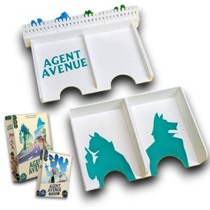 Agent Avenue - Inserto portaoggetti compatibile con 3D