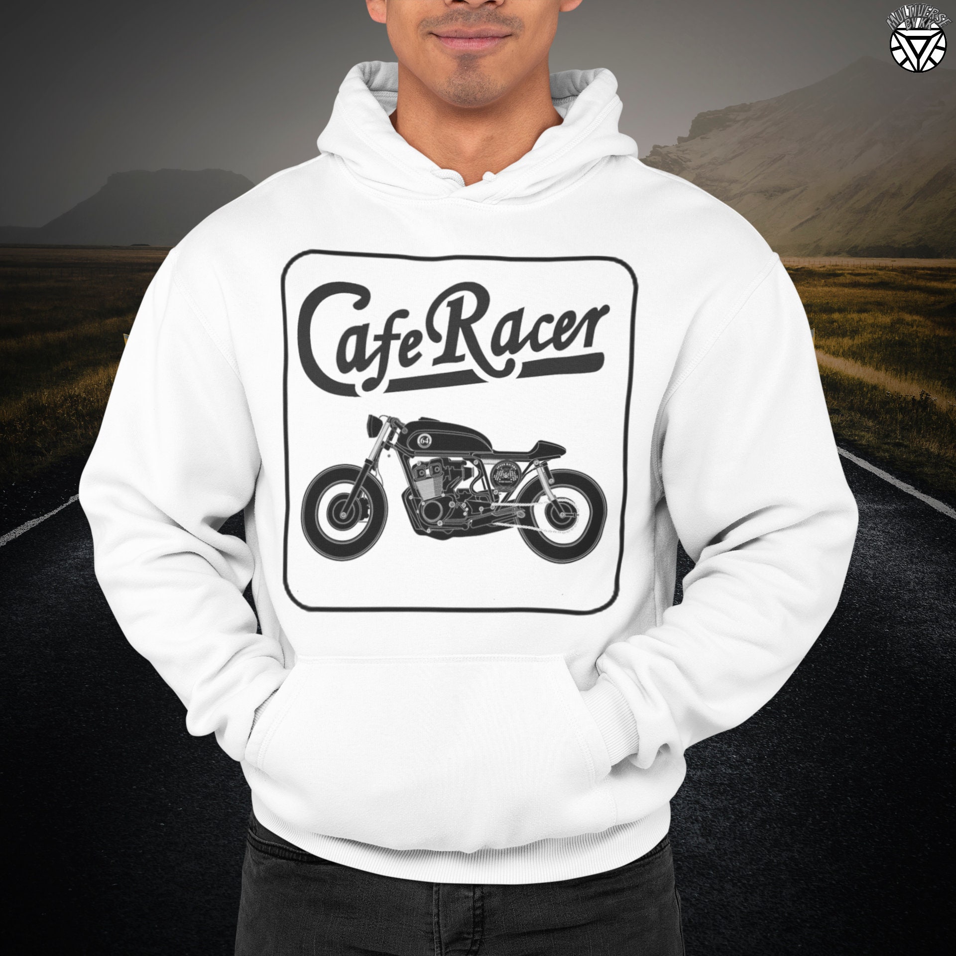 Motorcycle Hoodie Cafe Racer Unisex 
