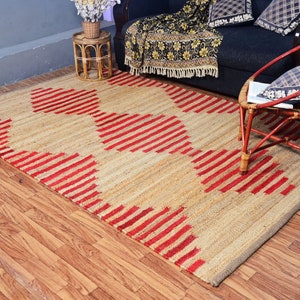Handmade  Hemp runner Jute Indoor Housewarming rug, Handloom Vintage Hallway runner Rug, custom runner rug, Stair runway runner Rug.