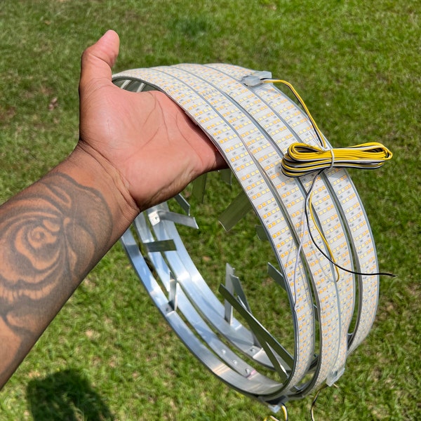 Quad Row Led Wheel Lights Etsy