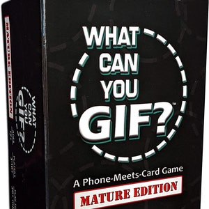  What Can You GIF? The Hilarious Funny Card Game For