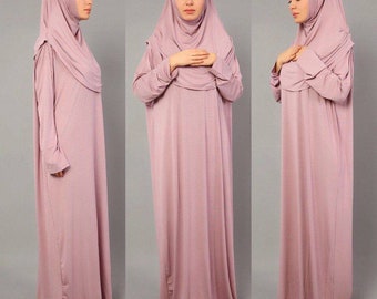 Gebetskleidung / Abaya Geschenkset / Gebetskleidung / Gebetskleidung / Abaya aus Baumwolle / Gebetskleidung aus Baumwolle