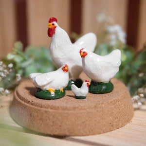 Alasitas Chicken Miniature Ceramic Figurine Gift of Love
