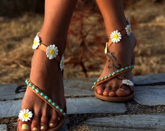 boho sandals flat
