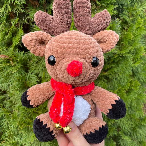 Rentier gehäkelt / Weihnachten / Weihnachtsgeschenk / Crochet Reindeer/ Christmas /Present