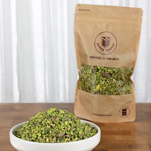 Chopped Pistachio, Turkish Premium Gift, Natural Snack, High-Quality Pistachio, Healthy Snack, Gift for Holiday, Gaziantep Pistachios