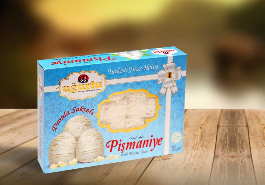 Turkish Floss Halva With Mastic Gum Turkish Premium Gift Etsy