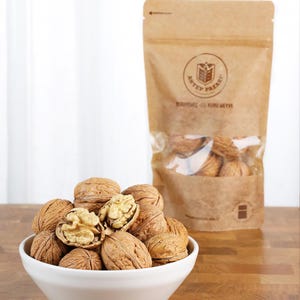Shelled Walnuts, Natural Snack, Healthy Snack, Raw Walnuts, Vegan Food, High Quality Nuts, Gift for Holiday, Snack, Gourmet, 350g-12.35oz