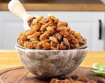 Sultani Dried Grapes, Turkish Premium Gift, Natural Snack, High Quality Grape, Healthy Snack, Gift for Holiday, Dried Grapes