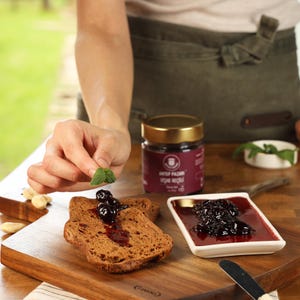 Cherry Jam, Fresh Cherry Jam, Sour Taste, Farm Fresh, Cherry Spread, Dried Cherry, Fruit Jam, 250g-8.81oz