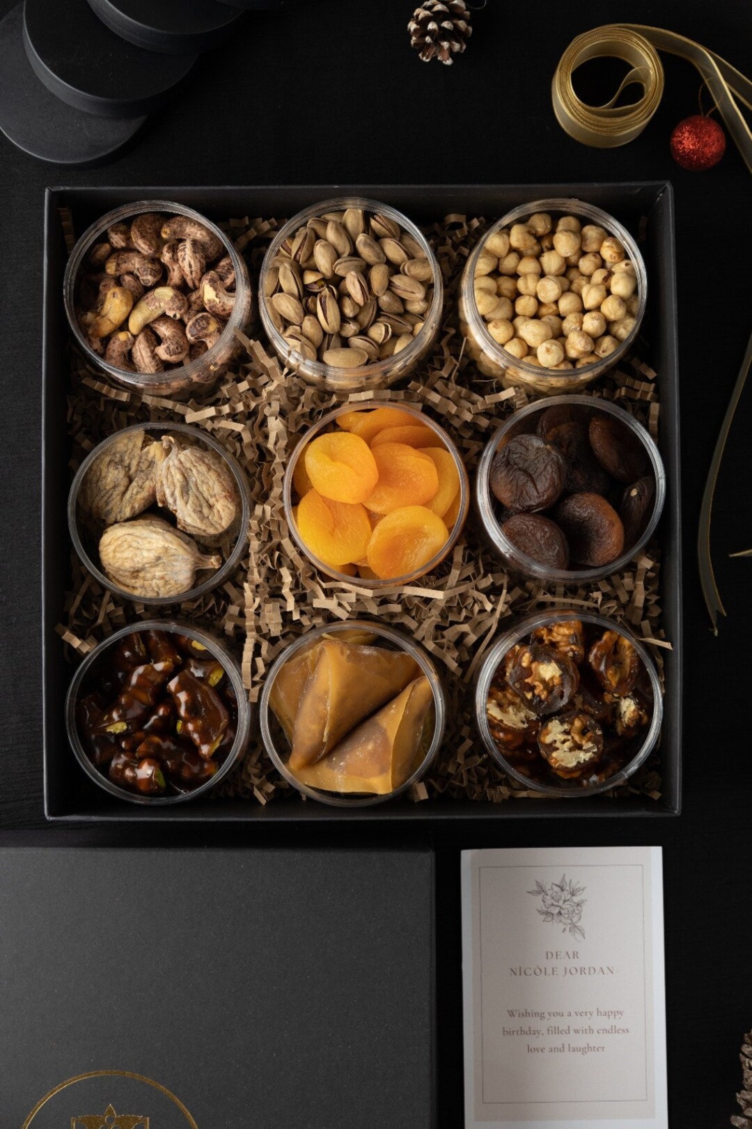 Assorted Snack Box, Premium Series, Gift Box, Gift Basket, Natural Snacks, Delicious Gift