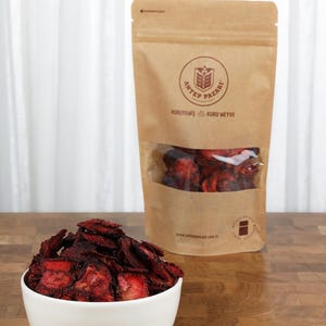Dried Strawberry Slices, Premium Gift, Natural Snack, High Quality Fruit, Healthy Snack, Gift for Holiday, Snack, Dried Fruits, Strawberries