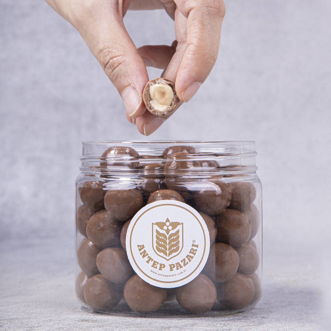 Milk Chocolate Hazelnut Dragee, 150g-5.29oz Premium Special Hazelnut ...