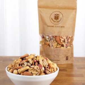 Mixed Roasted Nuts, Turkish Premium Gift, Natural Snack, High-Quality Nuts, Healthy Snack, Gift for Holiday, Mixed Nuts, Roasted Nuts