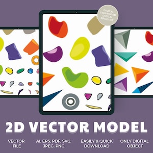 Climbing Holds Vector Files , 29 Different Holds for Climbing, Climbing Wall Grips , Slopers,  Pinches Climbing Holds AI, PDF,EPS, Svg ,Png